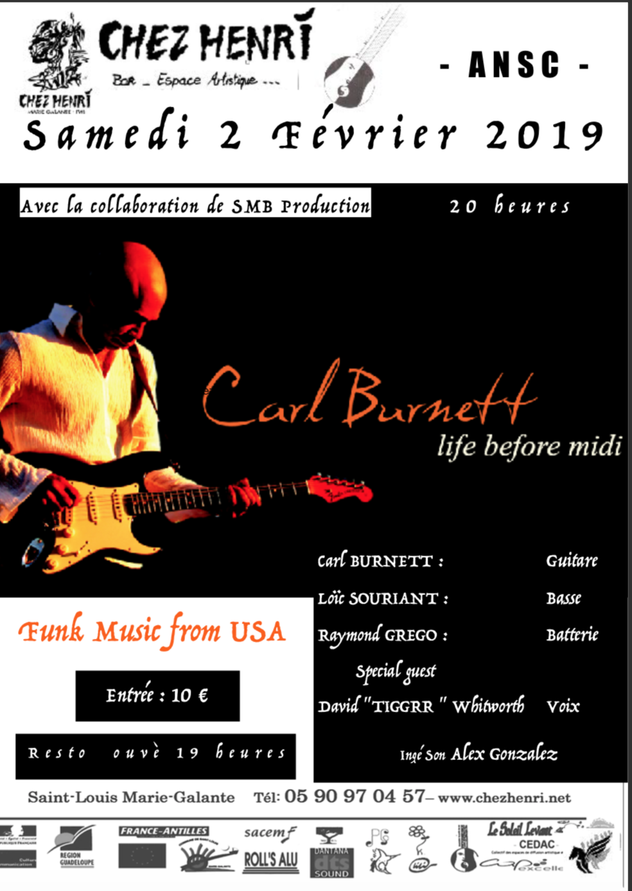 carl Burnett live