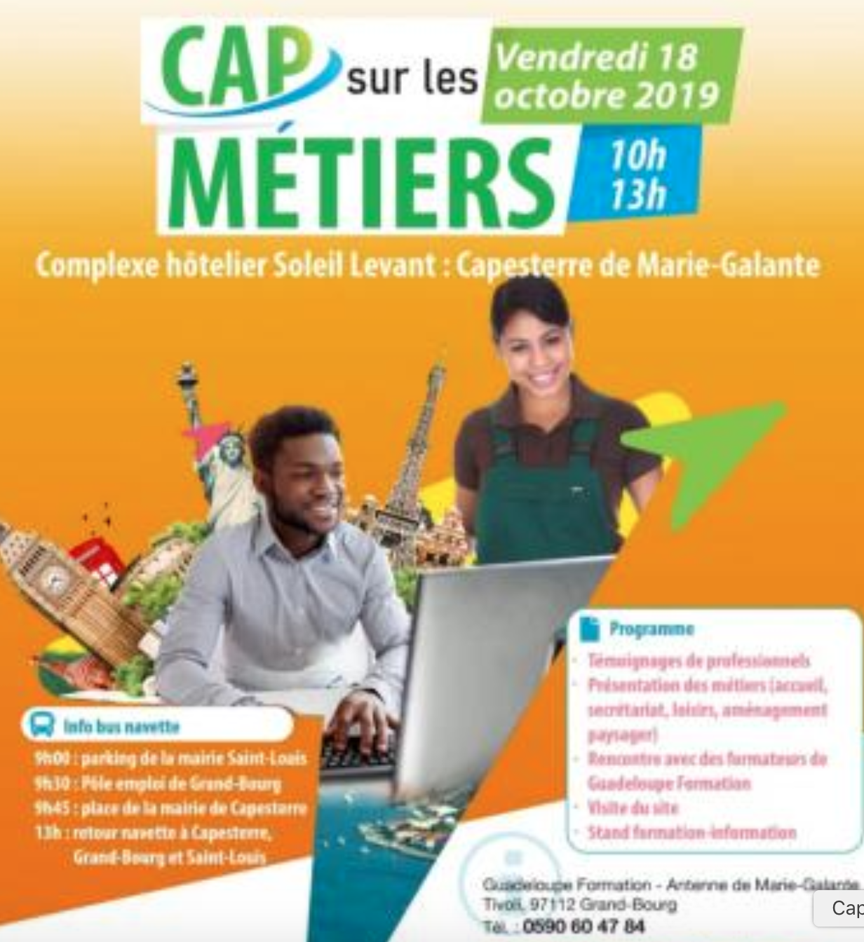 cap sur les formations à Marie Galante