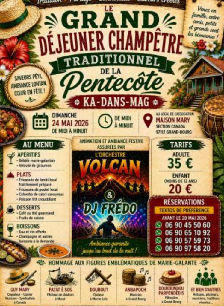 le ptrogramme de la penteconte
